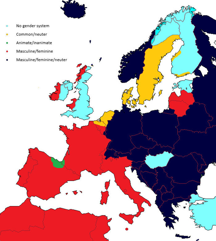 Gender In European Languages