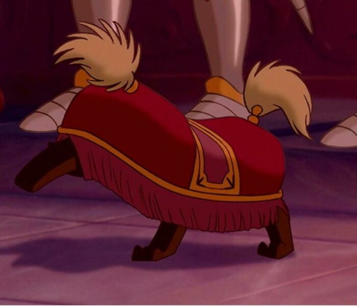 Sultan Is The Name Of The Dog That Was Transformed Into A Footstool In “Beauty And The Beast”. Another Word For “Footstool” Is “Ottoman”. The Ruler Of The Ottoman Empire Was Called A Sultan