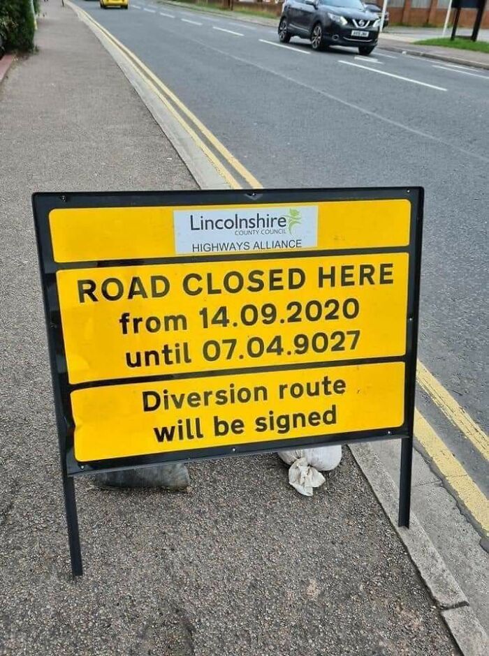 Council Finally Telling The Truth On How Long The Roadworks Will Take
