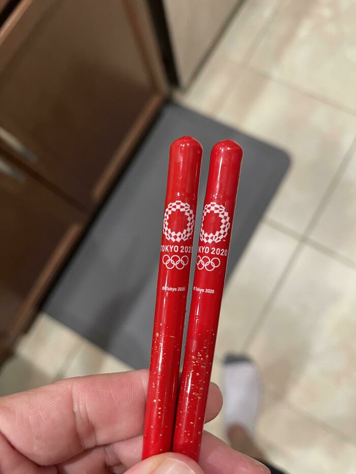 Chopsticks I Got In Tokyo (2019) For The 2020 Olympics That Never Happened.