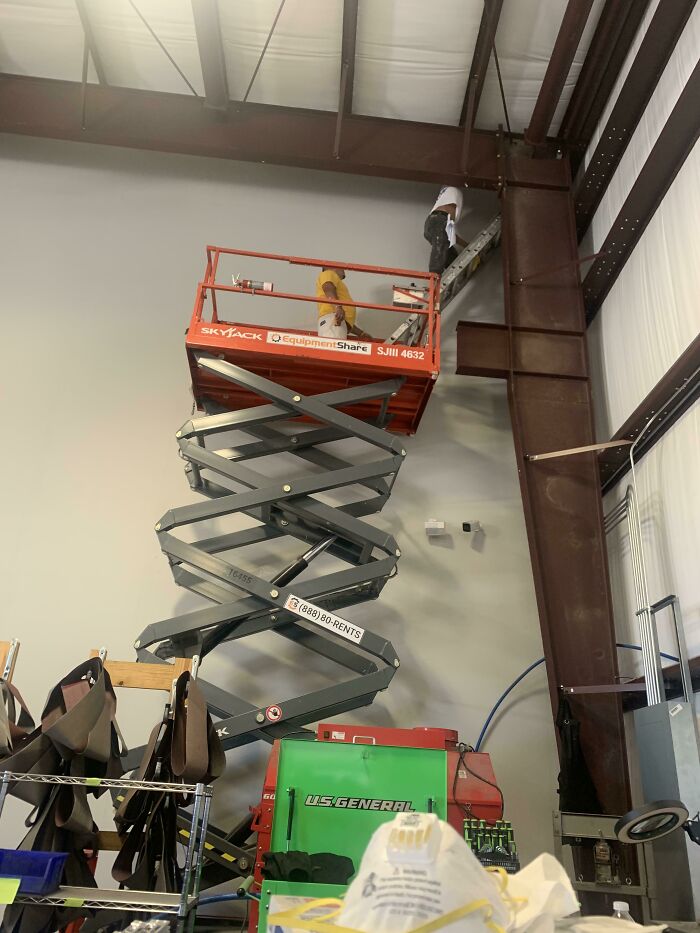 My Whole Workplace Is An Osha Violation, But This Was A First For Me