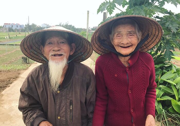 Esta pareja vietnamita ha estado casada por 70 años