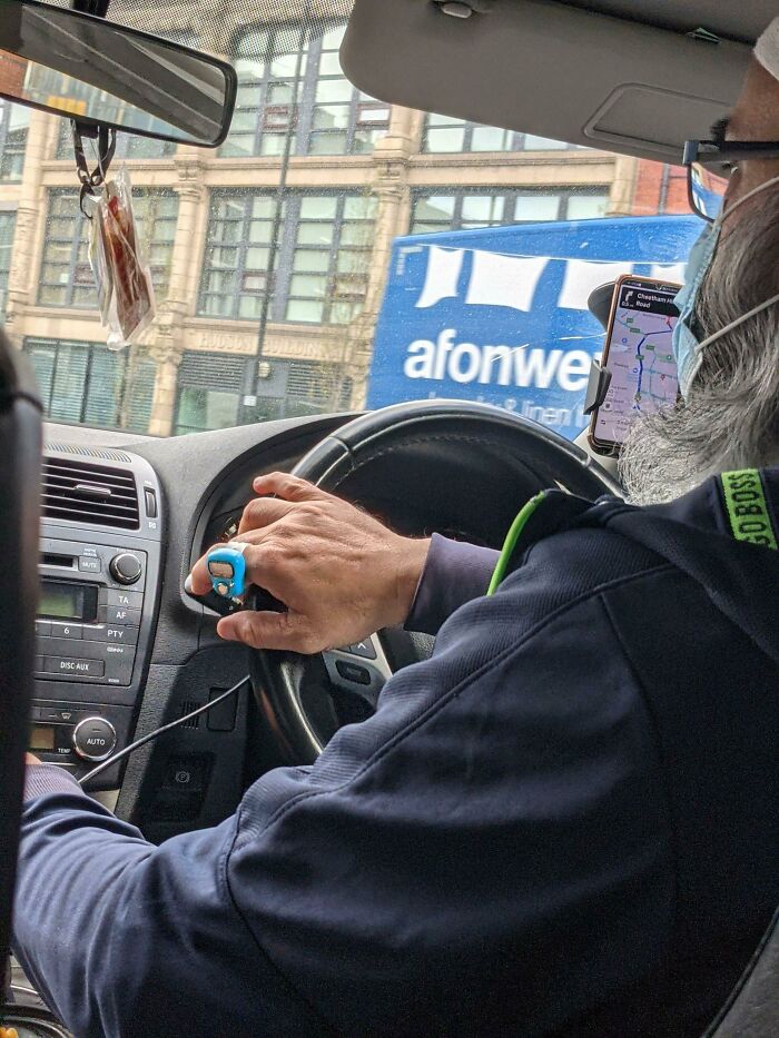 What Is This Ring My Uber Driver Would Randomly Click?