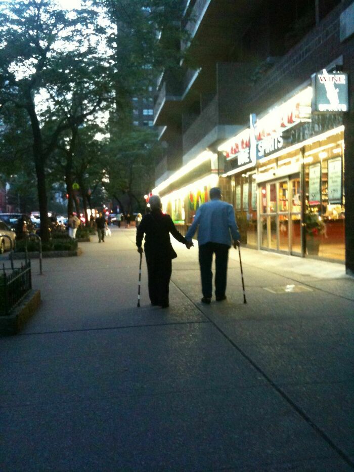 This Couple Walk Around My Block Every Evening