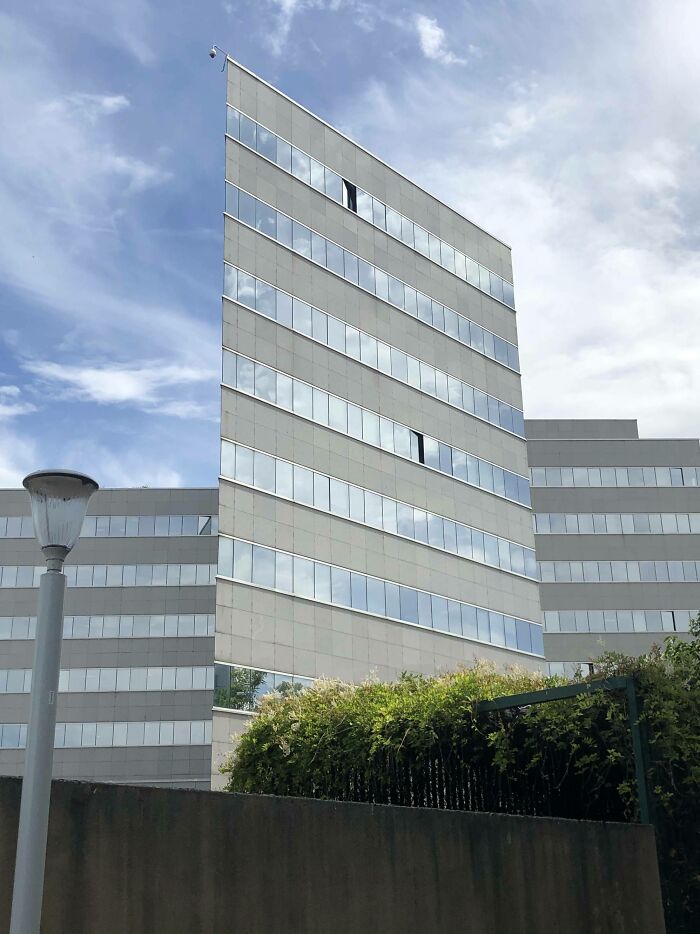 A Building That Seems To Be Flat