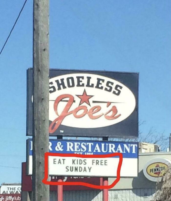 Beware Don’t Take Your Kids Here On Sundays