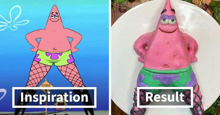 Baker Comes Up With “Cursed” Imagery As She Creates Cakes That Range From Cute To Unsettling (49 Pics)