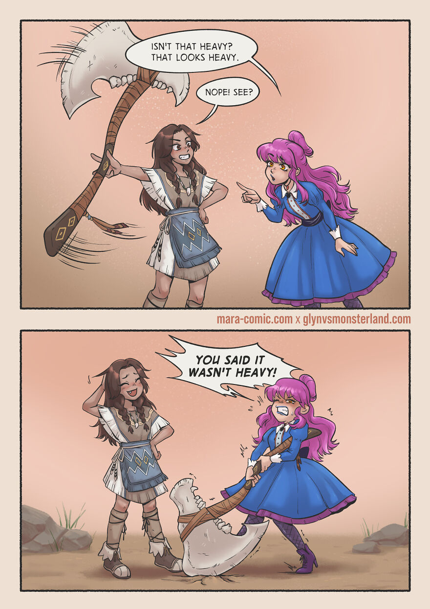 I'm Creating Mara – A Webcomic About The Littlest Barbarian!