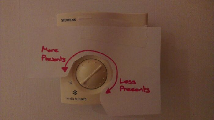 Trying To Teach My Girlfriend How The Thermostat Works.