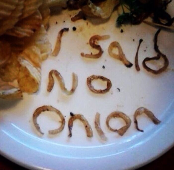 No Onions Please