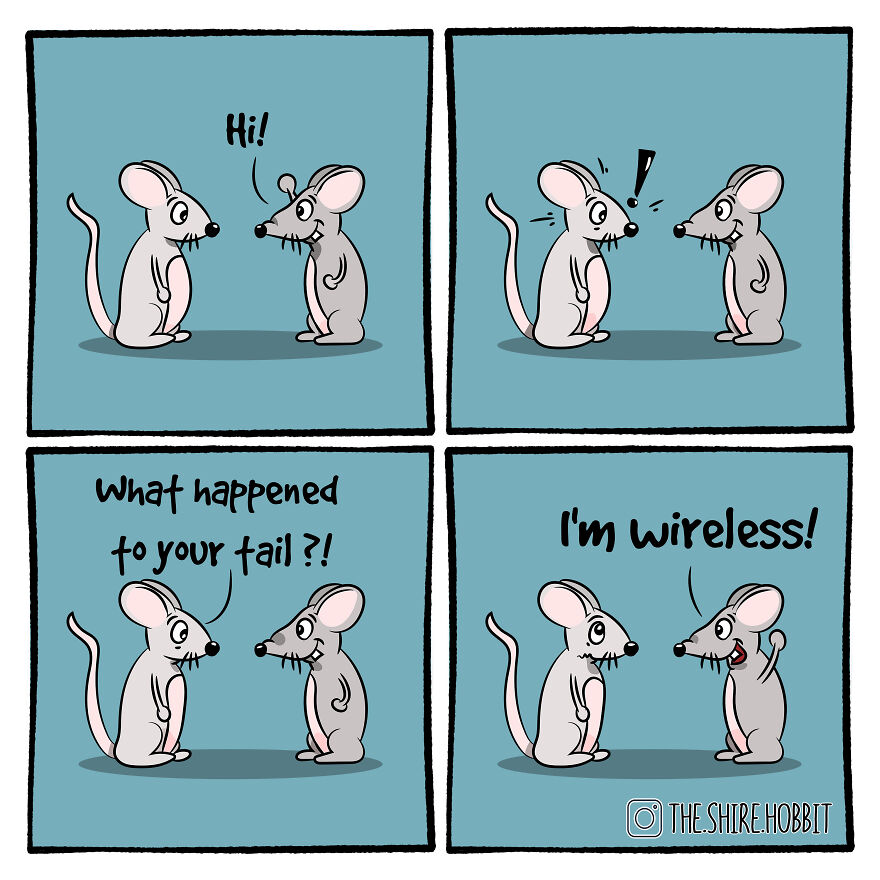 I Made My First Comics! "Wireless"