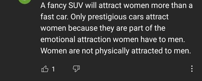 Dude On Yt Doesn't Understand Female Attraction
