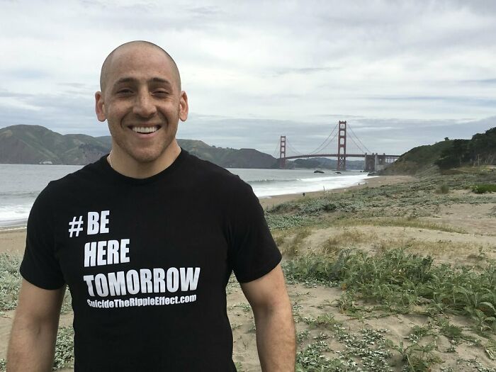 Back In 2000, Kevin Hines Jumped Off The Golden Gate Bridge Due To Mental Illnesses. He Miraculously Survived. Now He Is A Suicide Prevention Speaker