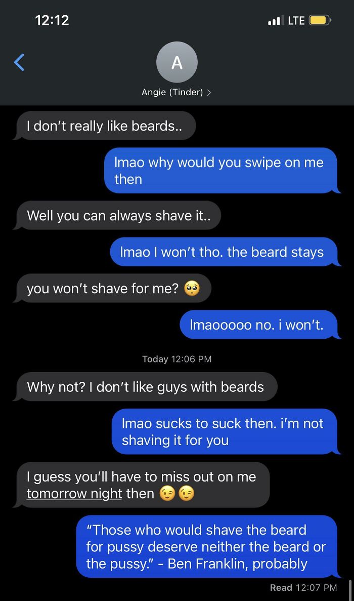 The Beard Stays, But You Can Leave