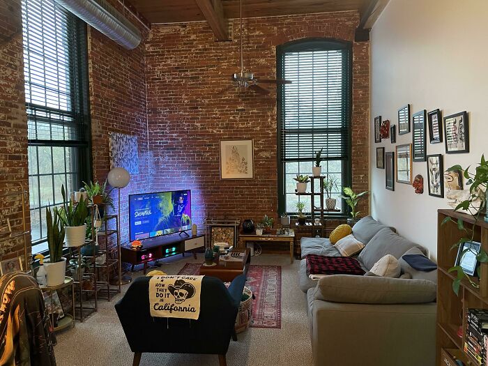 Loft Apartment Living Room Space