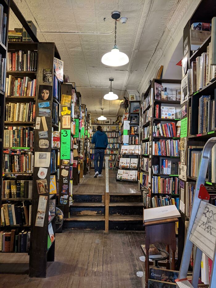 La librería de libros usados de mi ciudad