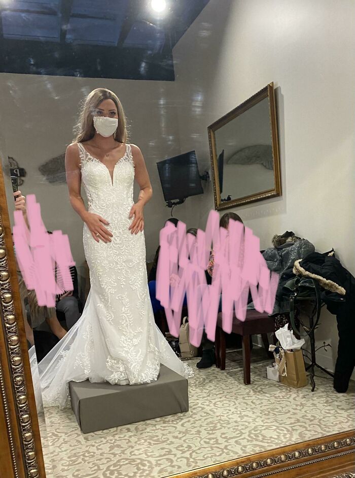 A Week After I Got Engaged, I Found Out I Had Cancer. A Month Ago I Was Able To Try On Wedding Dresses For The First Time, The Day I Wasn’t Sure Would Ever Come For Me
