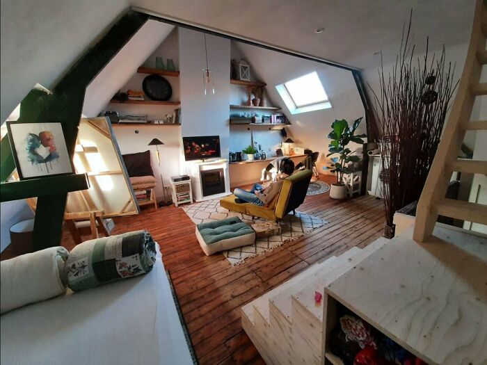 Our Renovated Attic