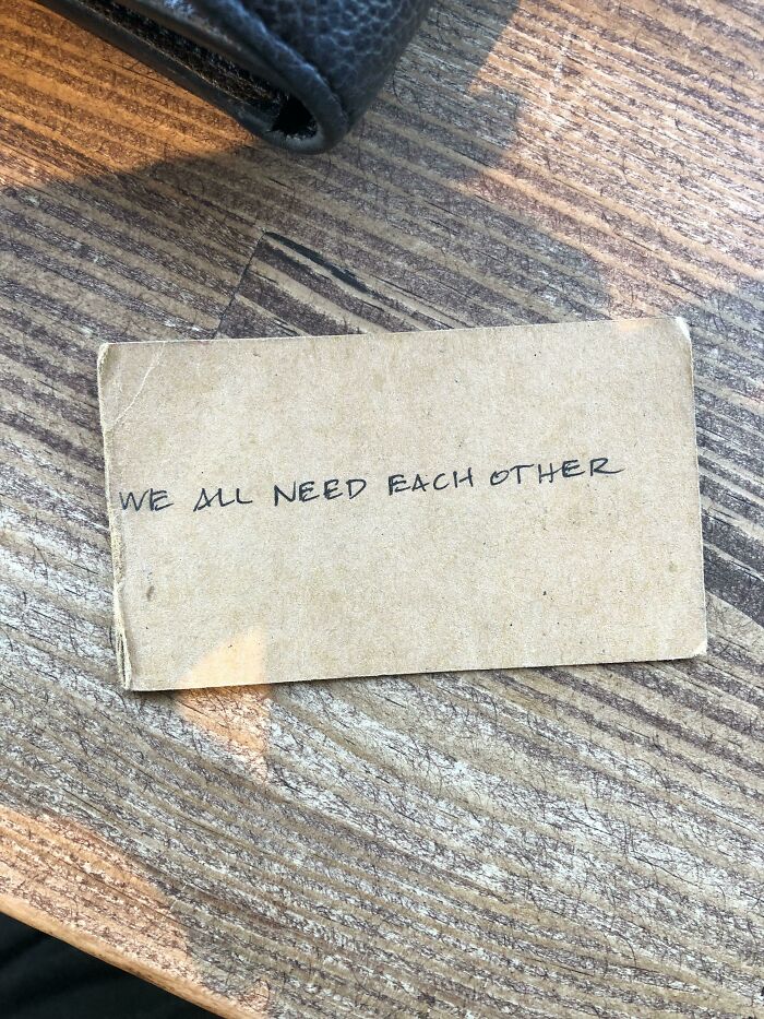 Historicfound This On The Street In Downtown Sd About 4 Years Ago When I Needed It Most. It’s Been In My Wallet Ever Since
