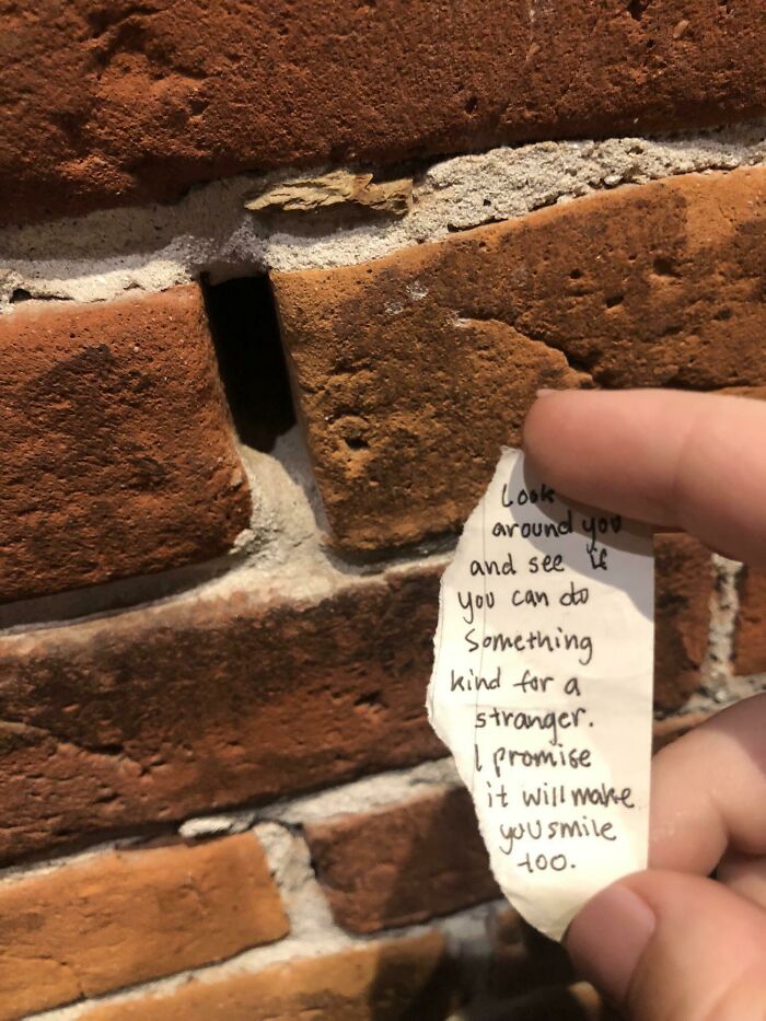 Found In A Hole In The Wall Of A Coffee Shop