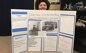 Just How Many Surfaces Does Your Cat's Butt Touch? 6th Grader Answers This Very Important Question