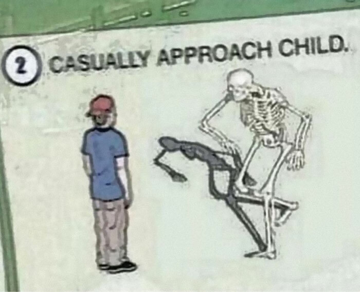 Casually Approach Child
