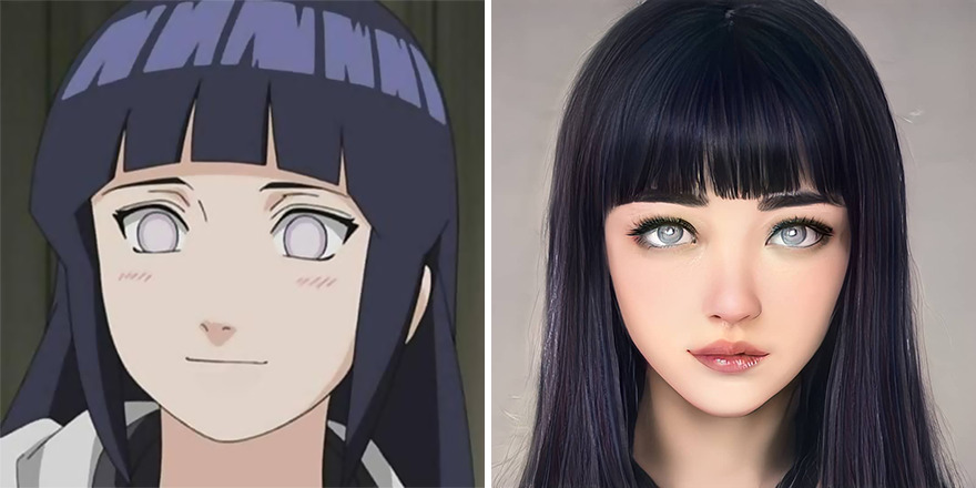 Person Uses Artificial Intelligence To Bring 30 Anime And Cartoon  Characters To Life | Bored Panda