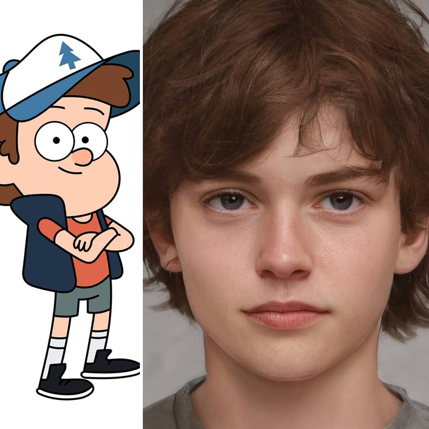 Dipper Pines From Gravity Falls