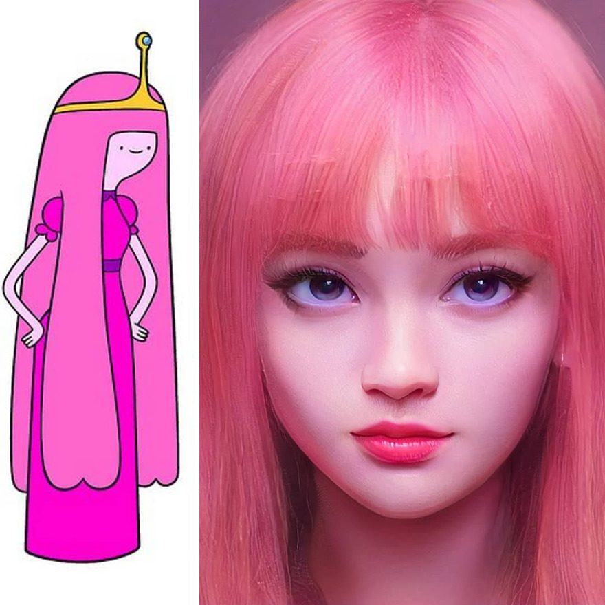 Princess Bubblegum From Adventure Time