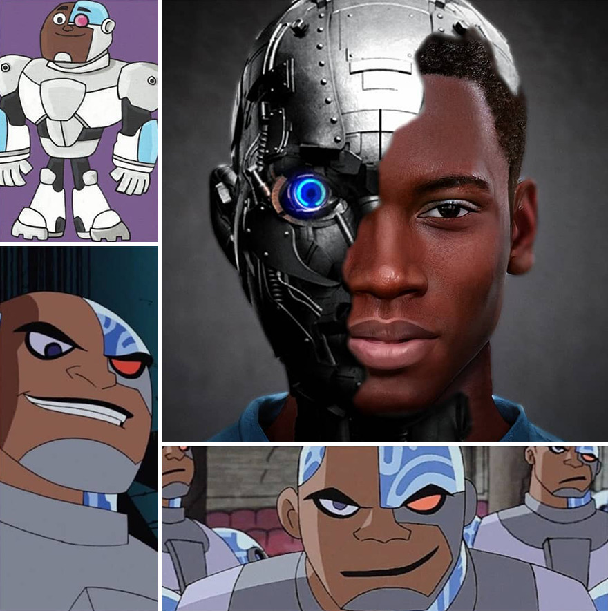 Cyborg From Titans