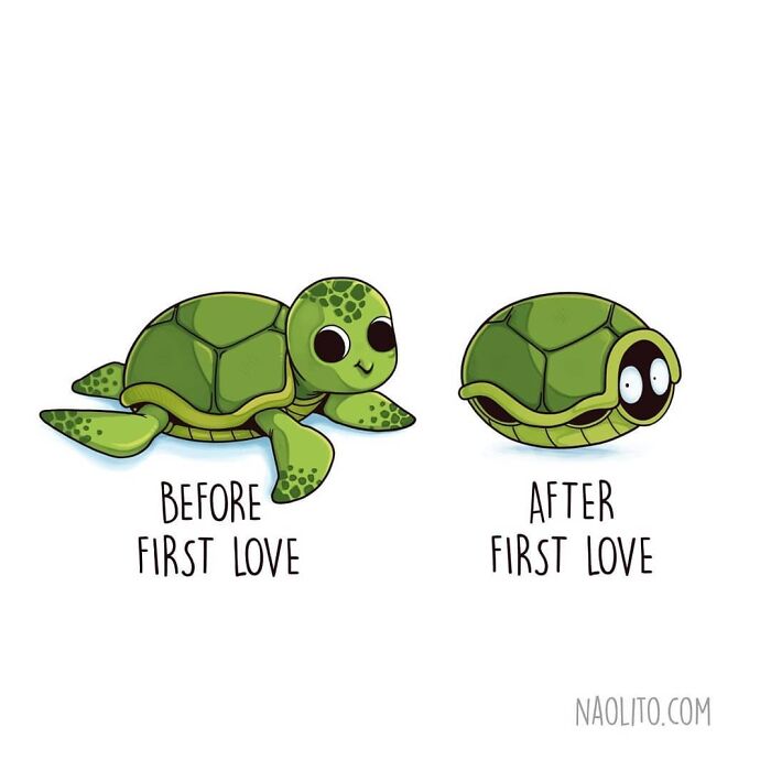 Happy Valentine's Day! 🐢 Which One Is Your Current Situation? (1 - 5)
valentine's Day Sale At Naolito.com!
#relatable #realfood #foodies #vegan #nature #cute #cuteness #kawaii #aww #awww #awesome #love #lovely #cuteness #art #indieartists #indieart #original #originalgift #humorous #humour #creative #valentines