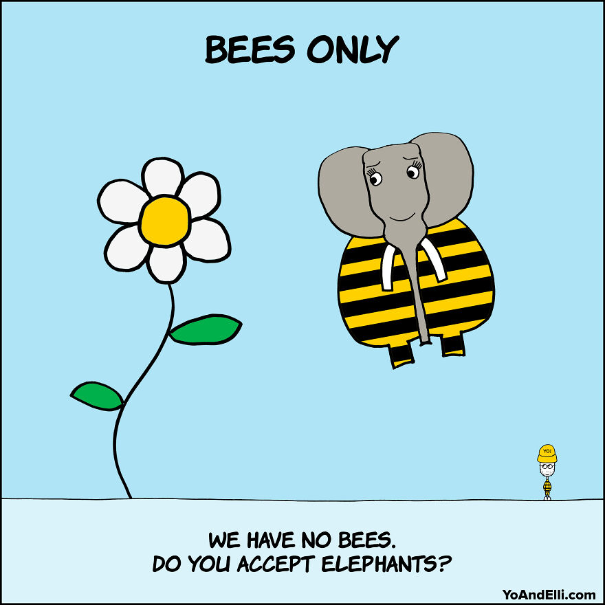 A Comic About A Stoic Elephant Helping His Friend