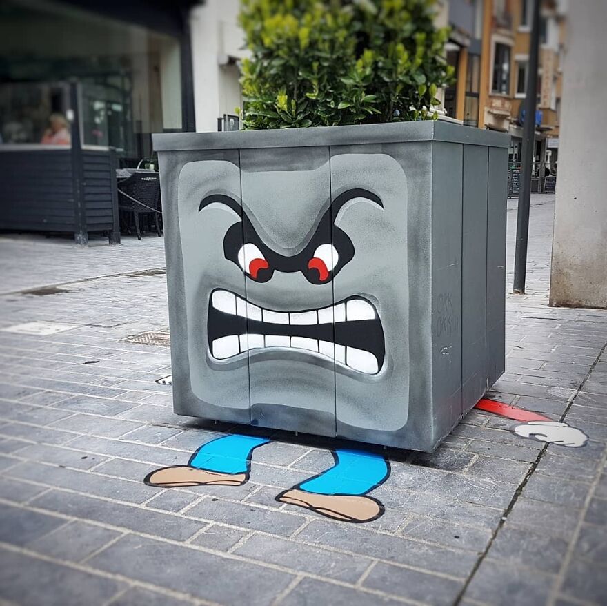 Mario Is Dead Baby, Mario Is Dead
for @thcrstlshp In Ostend
#mario #mariokart #mariobros #nintendo #videogame # Oakoak #ostend #thecrystalship #streetart #urban #funny #fun #dead #game #art