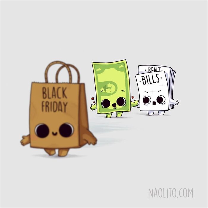 You Know That Feeling 😅 #cute #blackfriday #funny #meme #money #awww #cuteness #gift #indie #indieartists #lovely