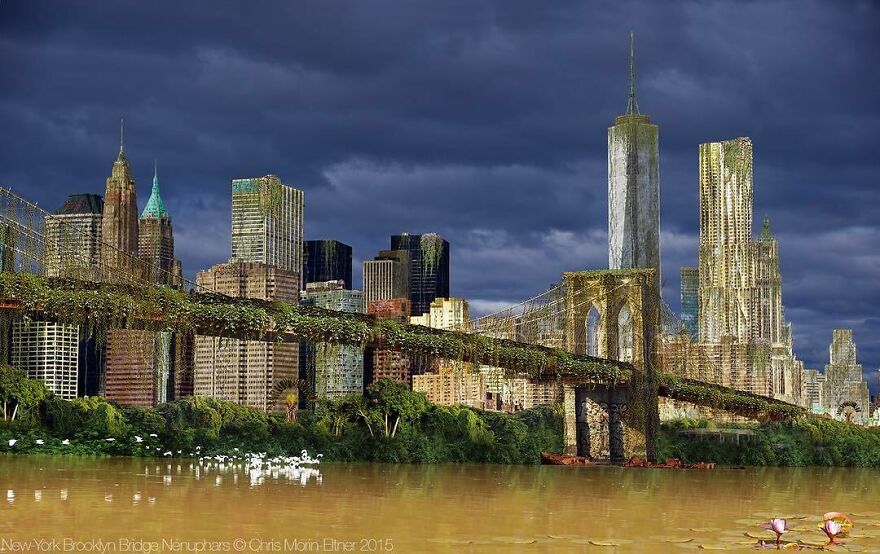 Artist Shows When Famous Cities Meet The End Of Humanity