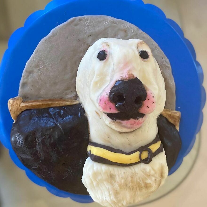 Walter The Dog, By Popular Request 💕
.
.
walter Here Is A Chocolate Fudge Cake With Chocolate Fudge Frosting. Video Coming Soon :)
.
.
#baking #bake #cake #cakedecorating #cakesofinstagram #cakestagram #dog #dogsofinstagram #walterthedog #walterdog #englishbulldog #waltermemes #dogmemes #dogcakes #bakingthursdays