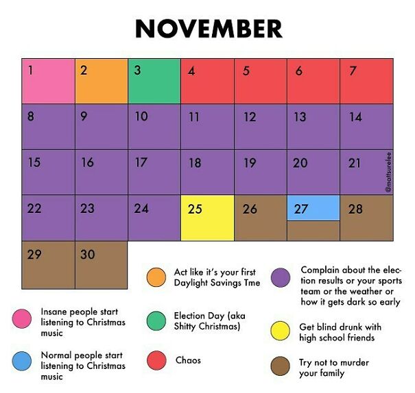 I almost forgot to do this month&rsquo;s schedule.