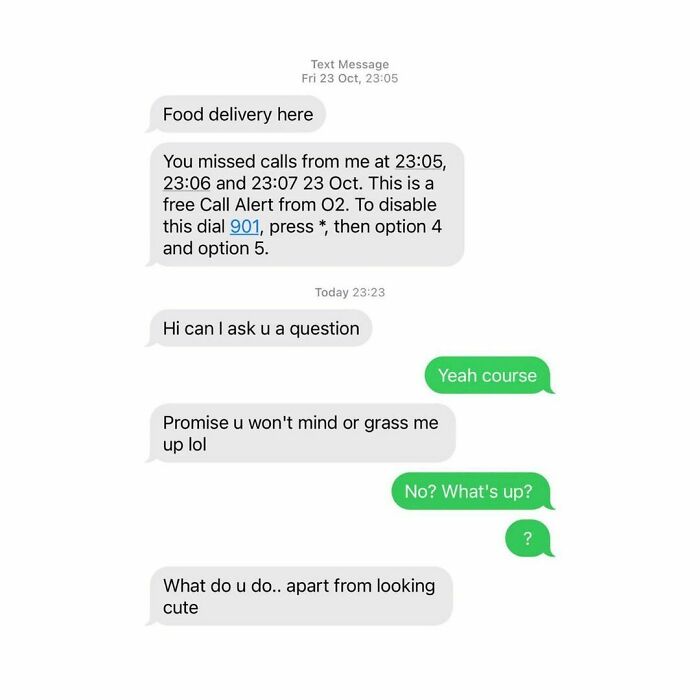 Delivery Drivers Have No Shame