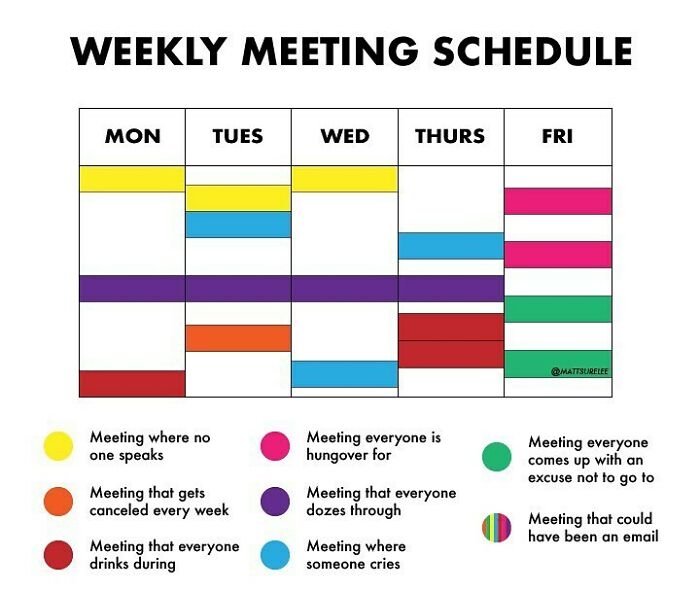 Tag Someone Who Just Really, Really Loves Meetings.