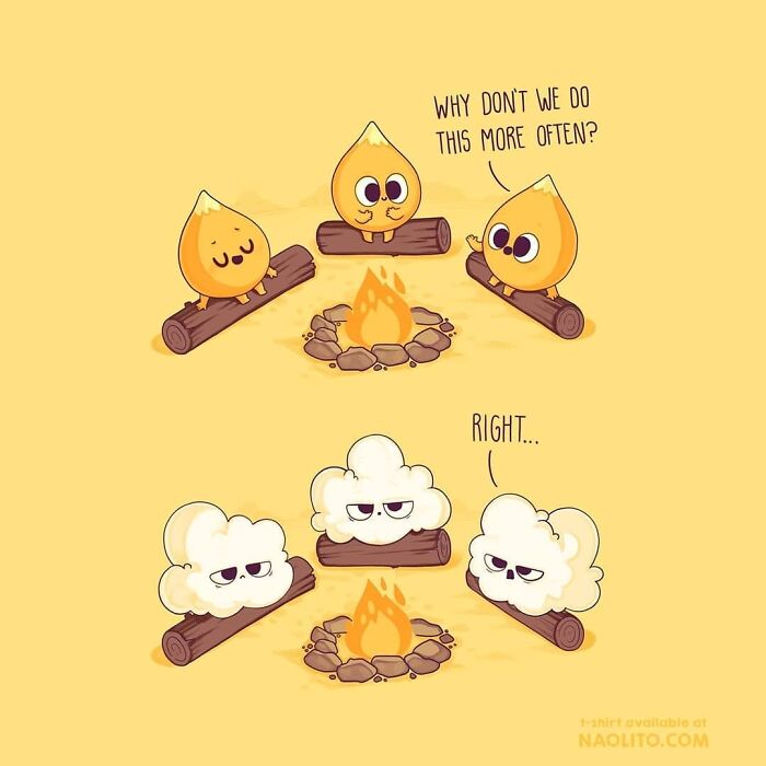 No Worries, They Only Have Minor Burns🍿i Hope You Like It!
#comicstrip #cute #kawaii #popcorn #aww #awesome #campfire #illustration #awesome #fire #camping #cartoons #relatable #nature #food #foodies #fooders