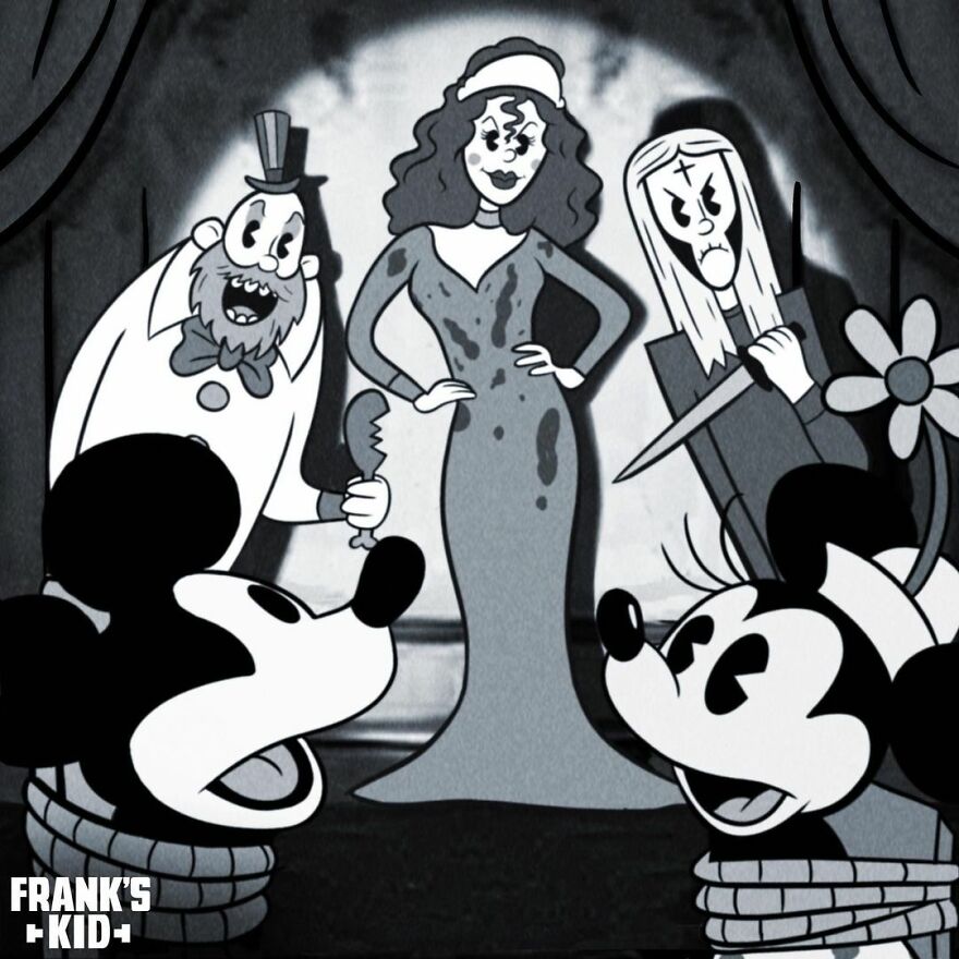Mickey And Minnie Meet The Firefly Gang!
