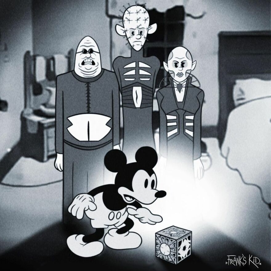They Have Such Sights To Show You, Mickey!