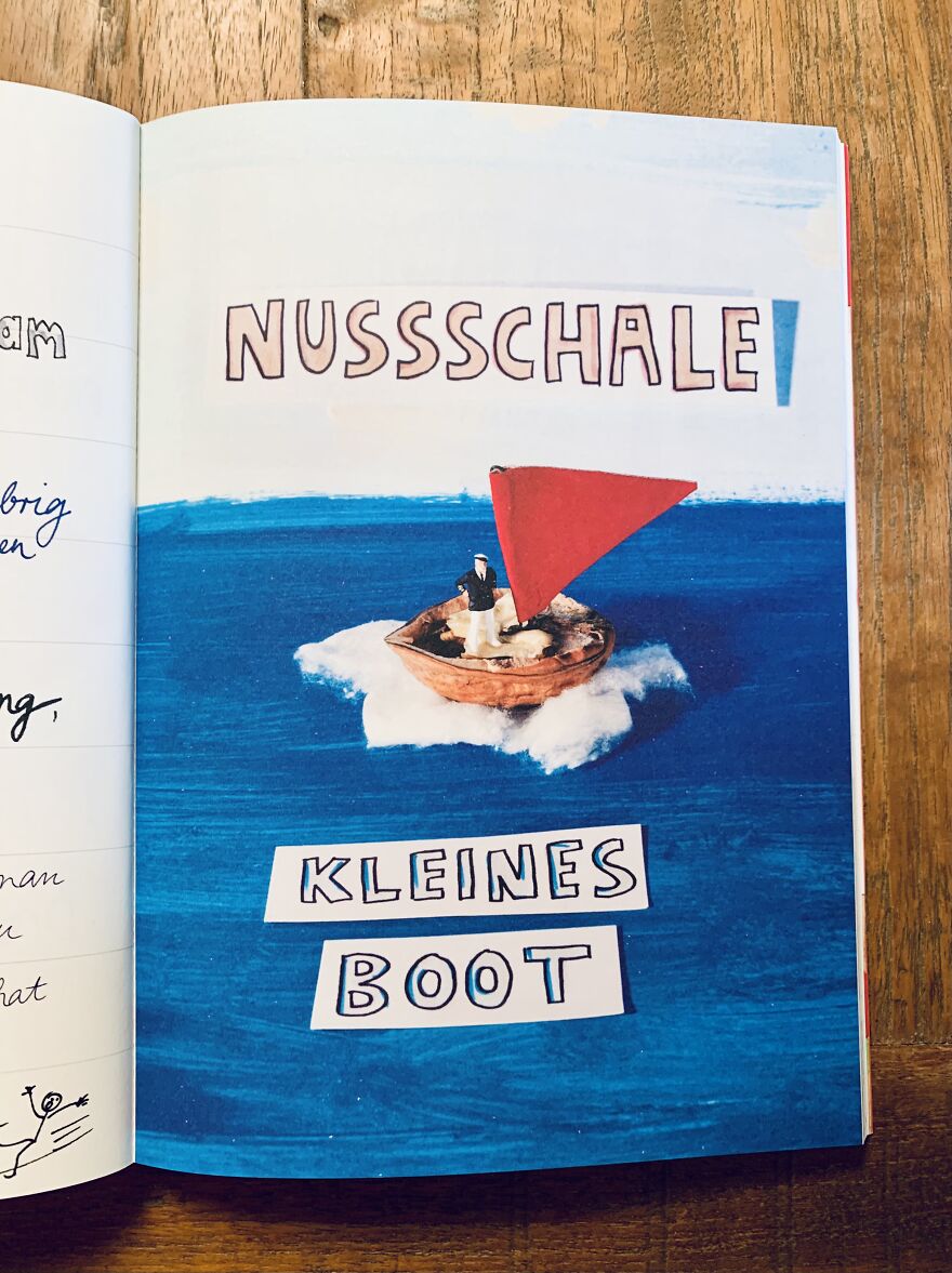 I Made A DIY Book About Funny German Words.