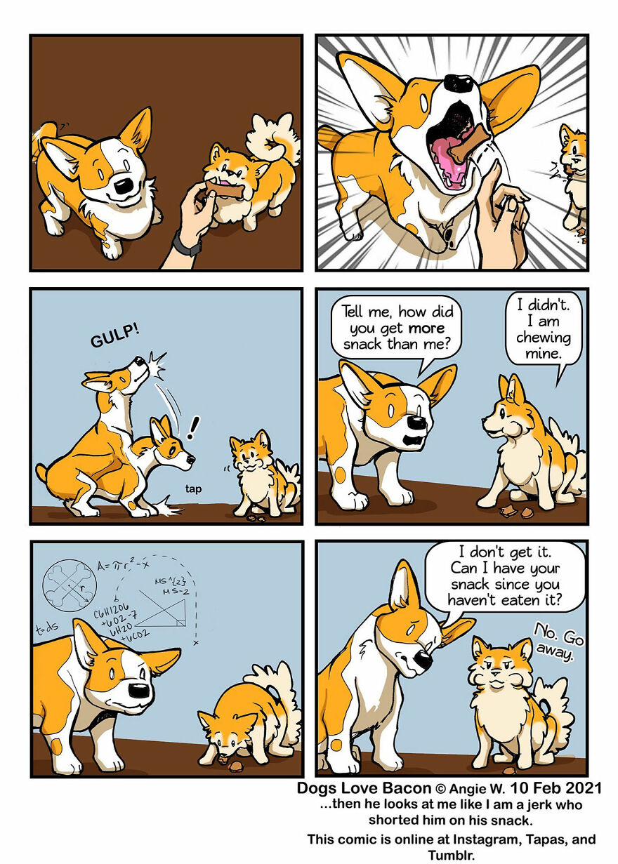 I Started A Happy Dog Comic Around My Two Rescue Dogs!