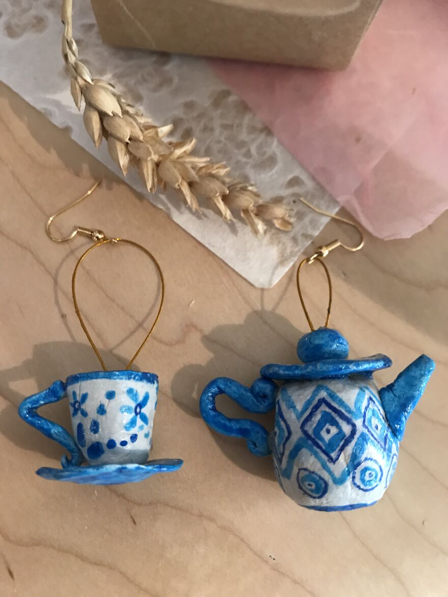 I Ma Tiny Wonky Teapot Jewellery To Raise Money For My Cat And Her Stray Friends On The Gili Islands