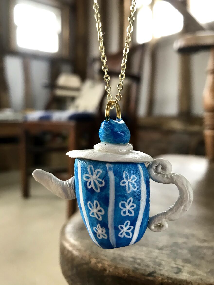 I Ma Tiny Wonky Teapot Jewellery To Raise Money For My Cat And Her Stray Friends On The Gili Islands