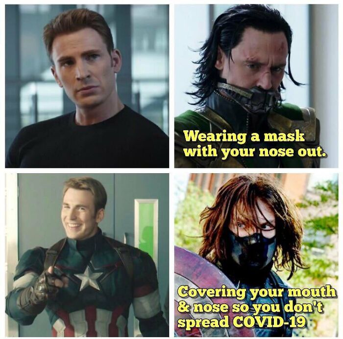 Mask Up,you Good Bucky