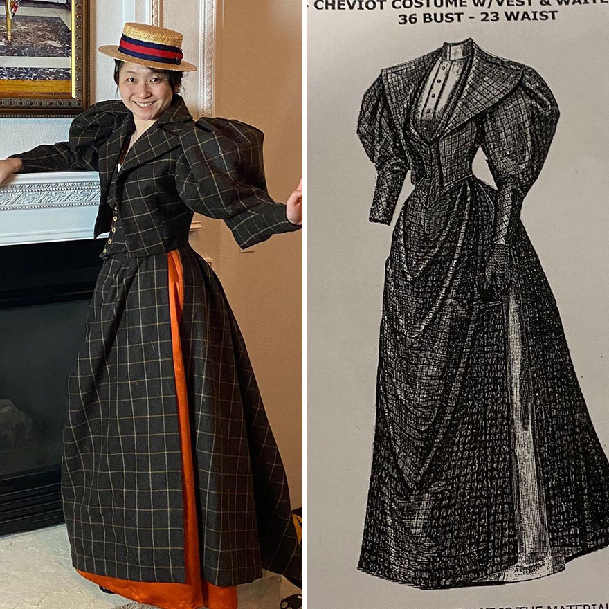 Meet Dr. Christine Millar, The Anesthesiologist Who Recreates Clothes From The Past