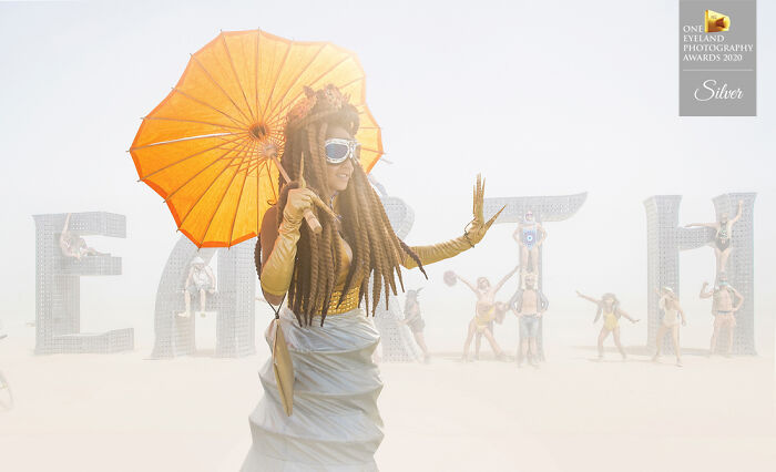 Burning Man By Derek Mccoy. Silver In Editorial