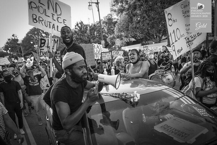 Black Lives Matter By Derek McCoy. Gold In Editorial